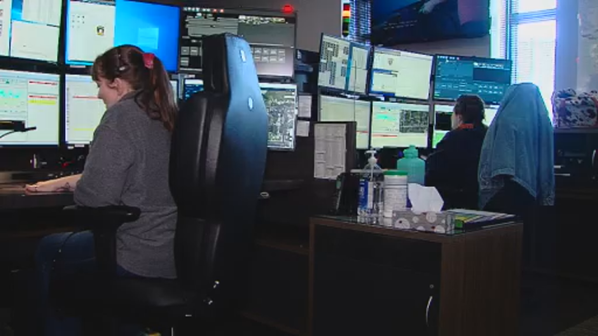 9-1-1 dispatch center